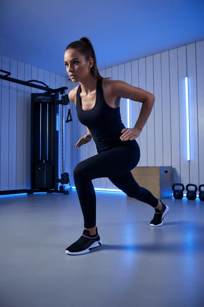 AllSeason FlyKnit Sneakers Black 45 TwinTilt Steel Pet Feeder