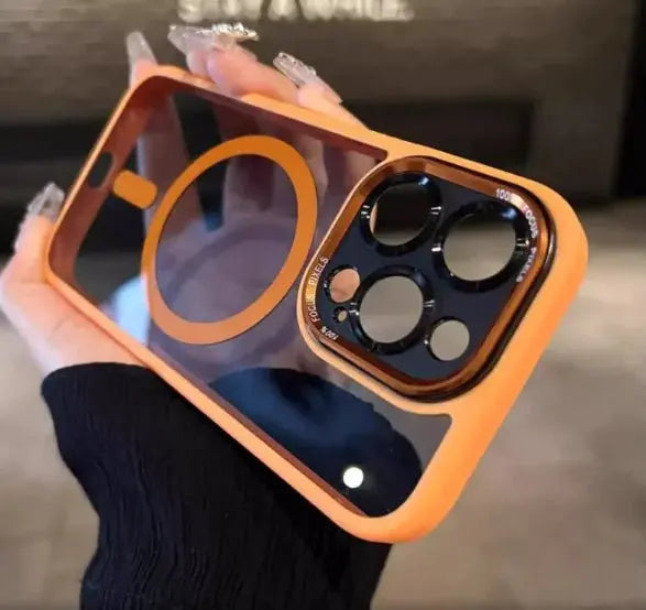 Phone Case Orange IPhone 16plus TwinTilt Steel Pet Feeder