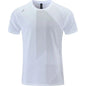 2023 Men's Summer Quick-Dry Sport T-Shirt for Training White XL TwinTilt Steel Pet Feeder