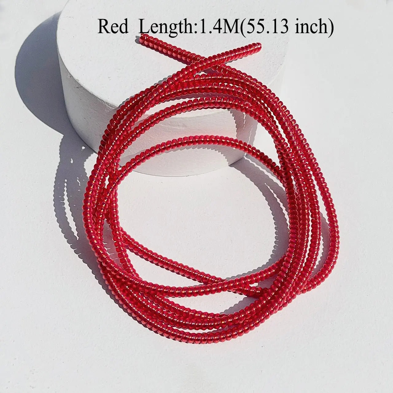 55 Laser Magic Color Mobile Charger Cable: High-Grade Protection & Environmental Sense - Winder Red