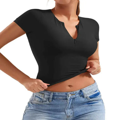 FlexiFit Yoga Zip Tee Black S TwinTilt Steel Pet Feeder