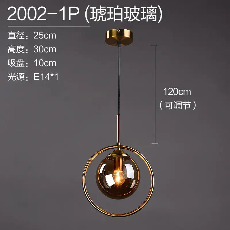 Nordic Elegance Glass Light Three-color light 2002-1p (amber glass) TwinTilt Steel Pet Feeder