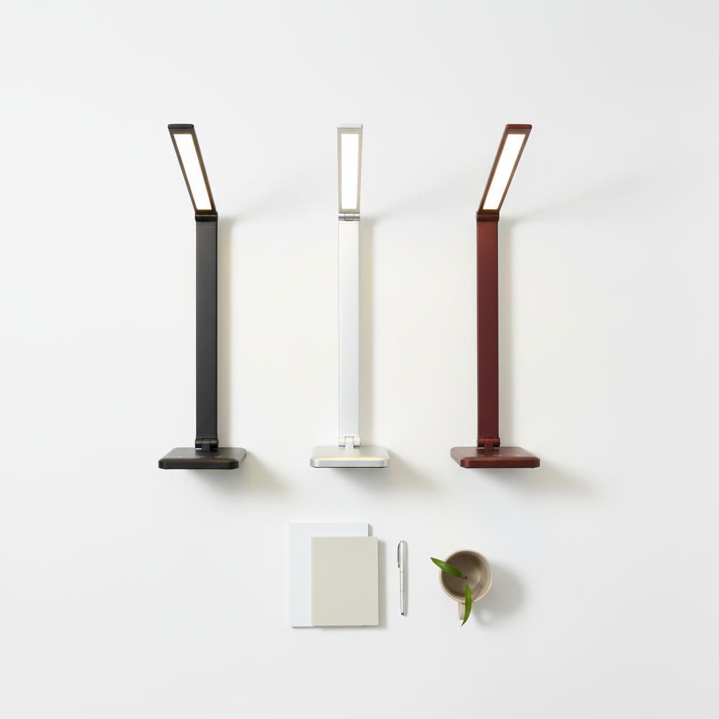 SleekTouch 5-Mode LED Lamp TwinTilt Steel Pet Feeder