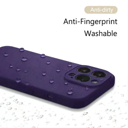 Astubia Square Liquid Silicone Phone Case for iPhone Sunflower iPhone XR TwinTilt Steel Pet Feeder