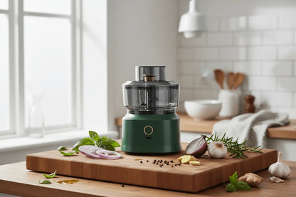 Automatic Electric Garlic Press TwinTilt Steel Pet Feeder