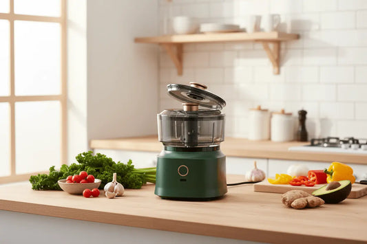 Automatic Electric Garlic Press TwinTilt Steel Pet Feeder