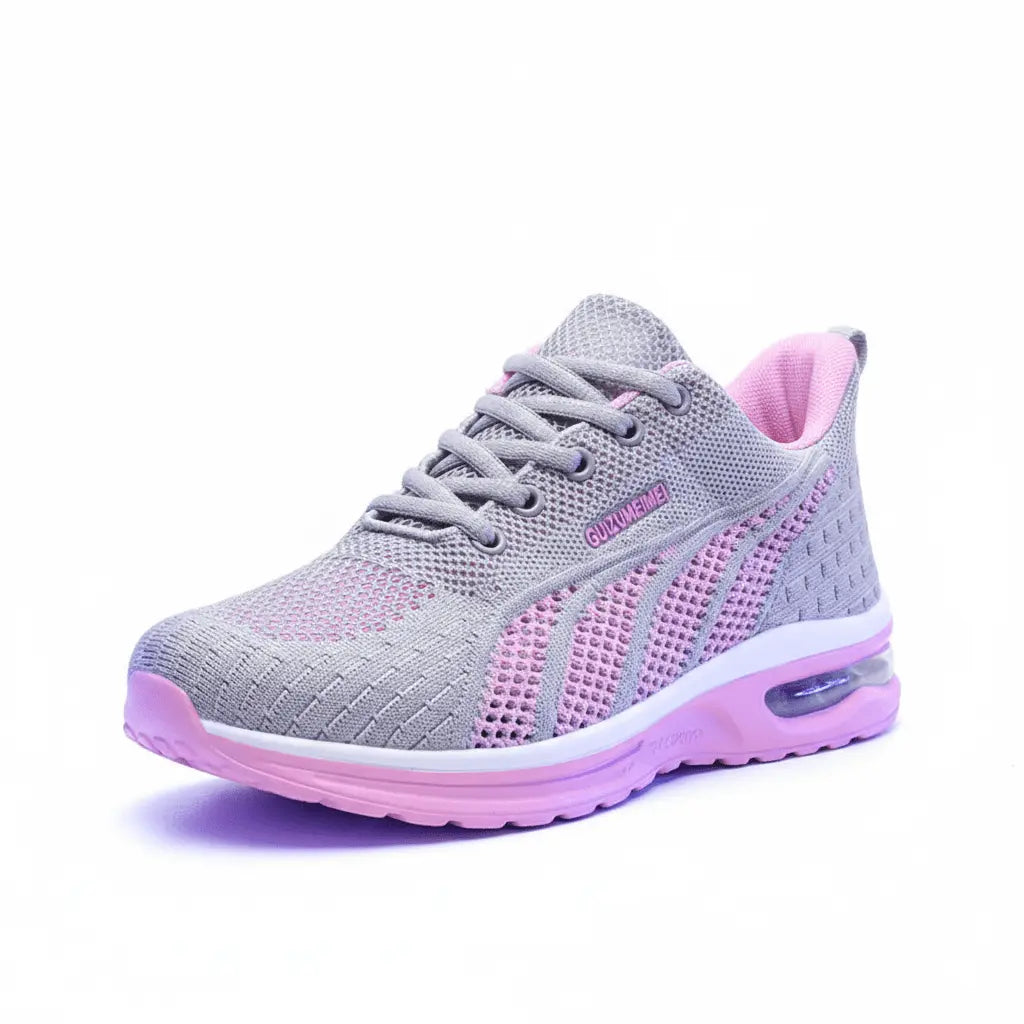 Chic Breeze Women's Sports Sneakers Grey 38 TwinTilt Steel Pet Feeder