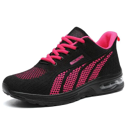 Chic Breeze Women's Sports Sneakers Rose Red 43 TwinTilt Steel Pet Feeder