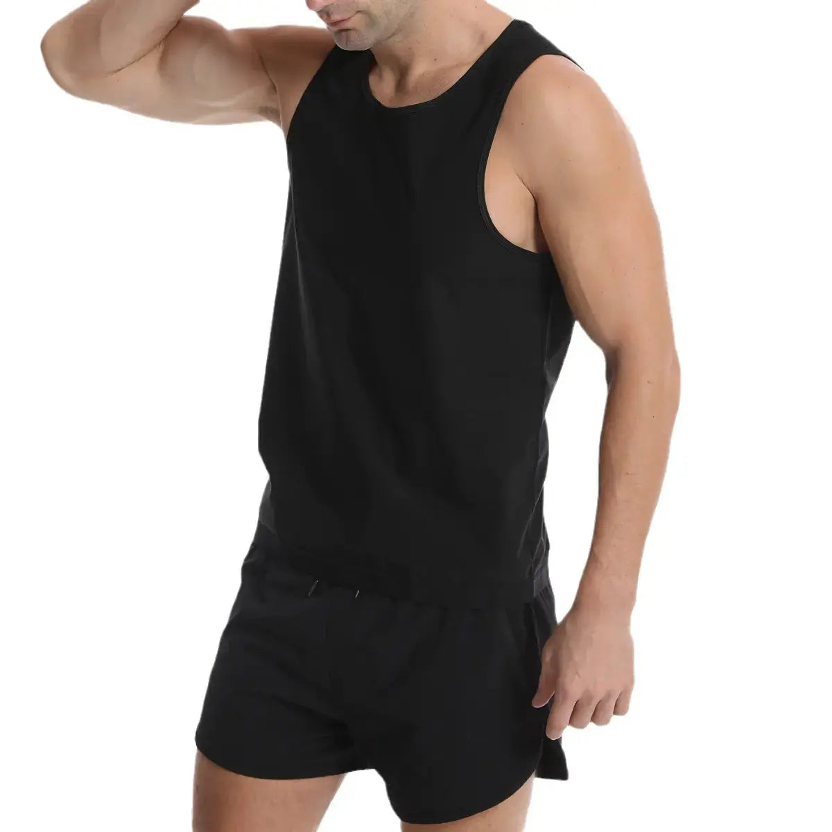 Men's Thermal Workout Vest TwinTilt Steel Pet Feeder