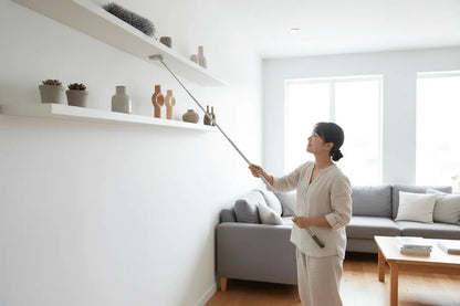 Extra-Long Microfiber Duster TwinTilt Steel Pet Feeder