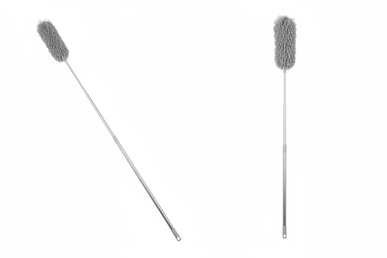 Extra-Long Microfiber Duster TwinTilt Steel Pet Feeder