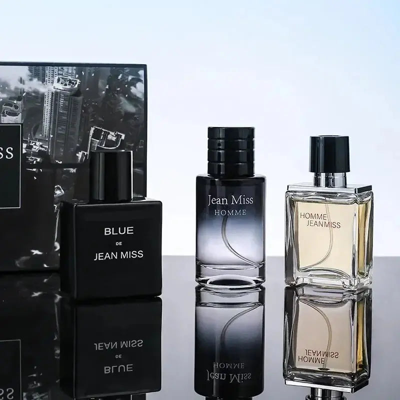 High Quality 90ml Men Perfume Hombre Gift Box 3pcs Set Colognes Scent Fascination Man Perfumes Masculinos Lasting Parfum Heren TwinTilt Steel Pet Feeder
