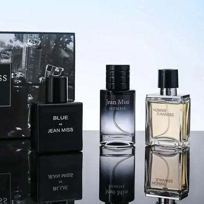High Quality 90ml Men Perfume Hombre Gift Box 3pcs Set Colognes Scent Fascination Man Perfumes Masculinos Lasting Parfum Heren TwinTilt Steel Pet Feeder