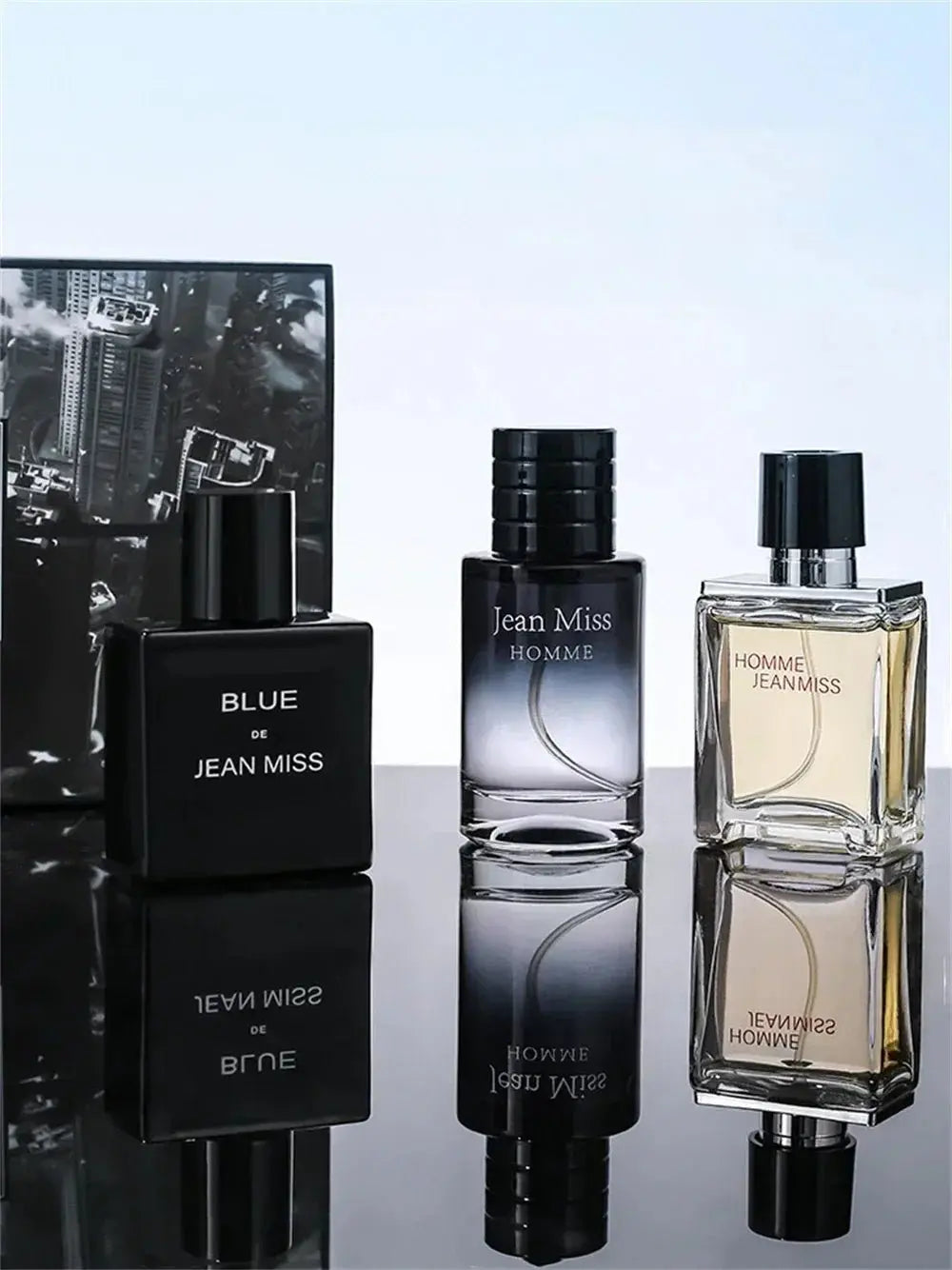 High Quality 90ml Men Perfume Hombre Gift Box 3pcs Set Colognes Scent Fascination Man Perfumes Masculinos Lasting Parfum Heren TwinTilt Steel Pet Feeder