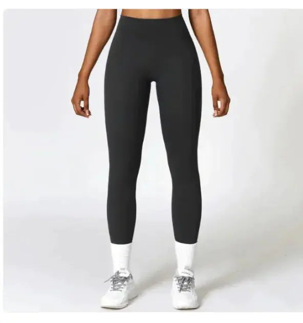 High-Waist Yoga Pants Basil Green Medium TwinTilt Steel Pet Feeder