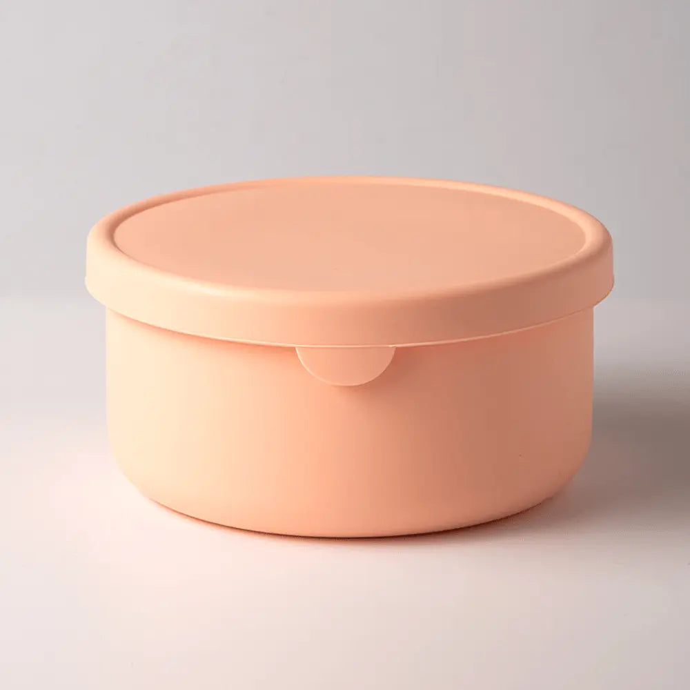 Leak-Proof Silicone Bento Box For Kids - No BPAs, No Chemical Dyes, Microwave & Dishwasher Safe!, Christmas, Halloween, Thanksgiving Day Gift L 700ML pink TwinTilt Steel Pet Feeder