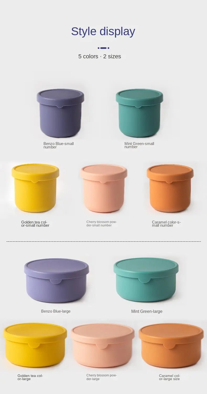 Leak-Proof Silicone Bento Box For Kids - No BPAs, No Chemical Dyes, Microwave & Dishwasher Safe!, Christmas, Halloween, Thanksgiving Day Gift TwinTilt Steel Pet Feeder