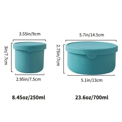 Leak-Proof Silicone Bento Box For Kids - No BPAs, No Chemical Dyes, Microwave & Dishwasher Safe!, Christmas, Halloween, Thanksgiving Day Gift TwinTilt Steel Pet Feeder