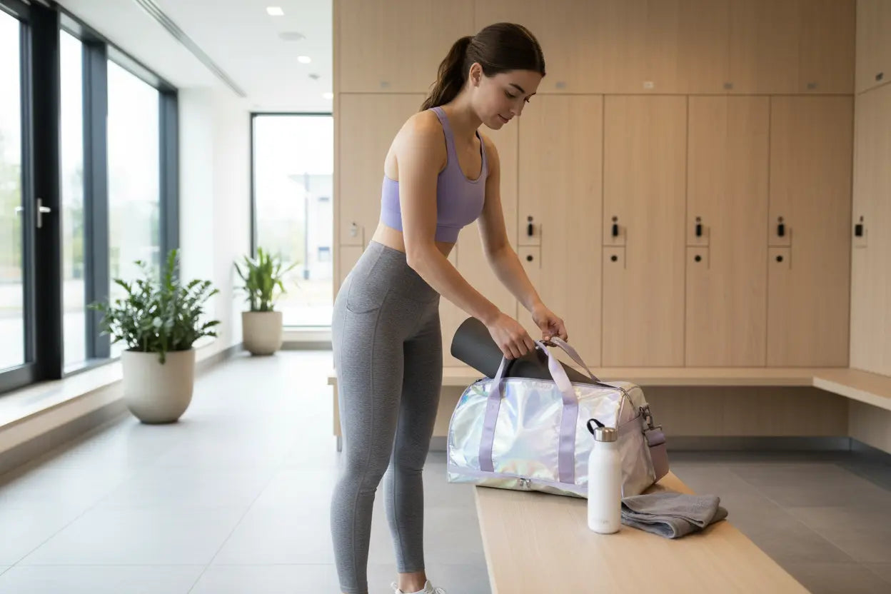 PearlFit Sports Traveler Pearlescent purple TwinTilt Steel Pet Feeder