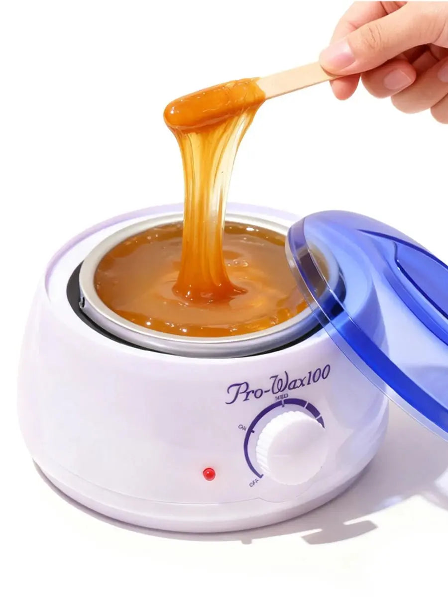 LULAA Electric Wax Warmer and Heater for Soft Paraffin for Hair Removal with Adjustable Temperature for Salon Quality for Home TwinTilt Steel Pet Feeder