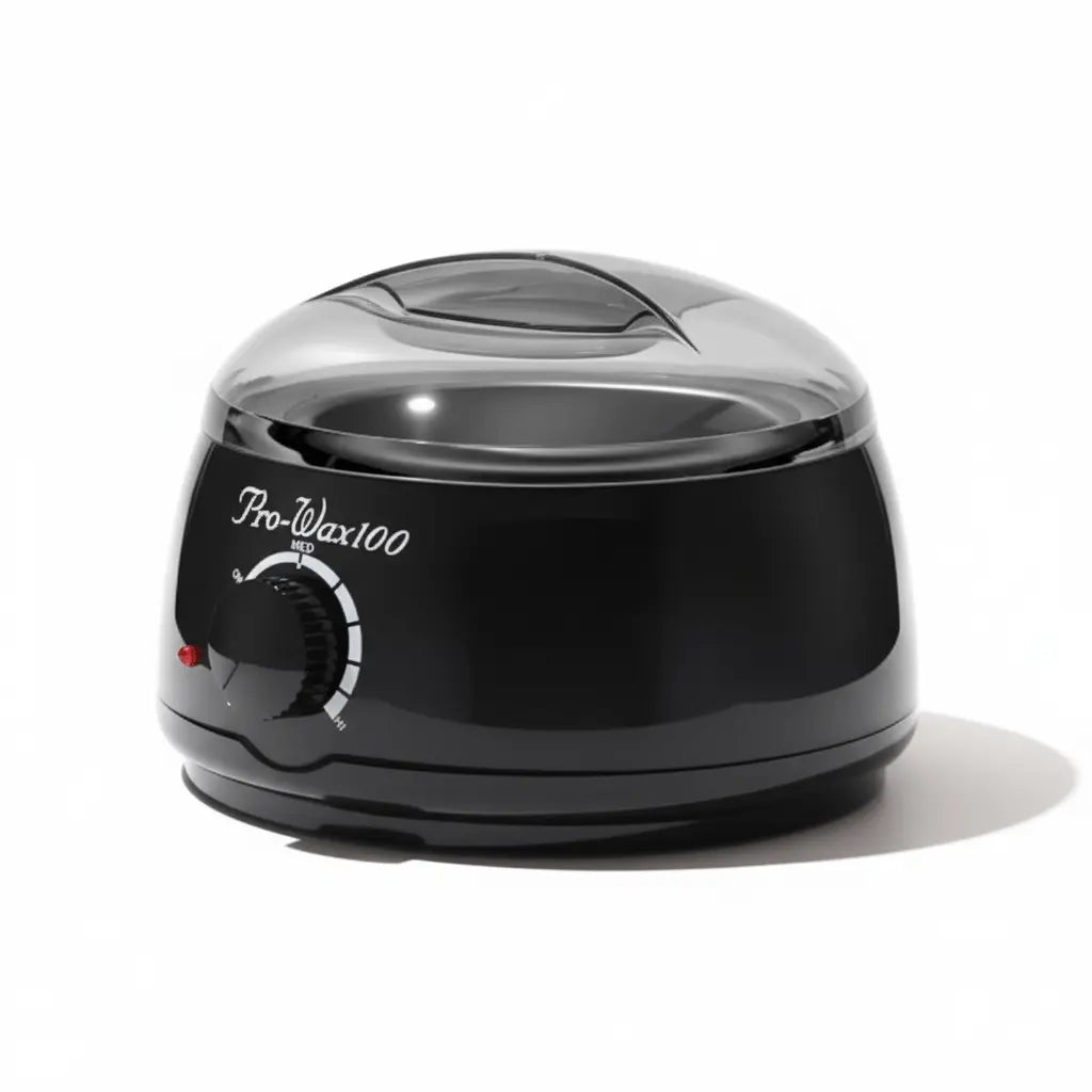 LULAA Electric Wax Warmer and Heater for Soft Paraffin for Hair Removal with Adjustable Temperature for Salon Quality for Home Black EU Plug TwinTilt Steel Pet Feeder