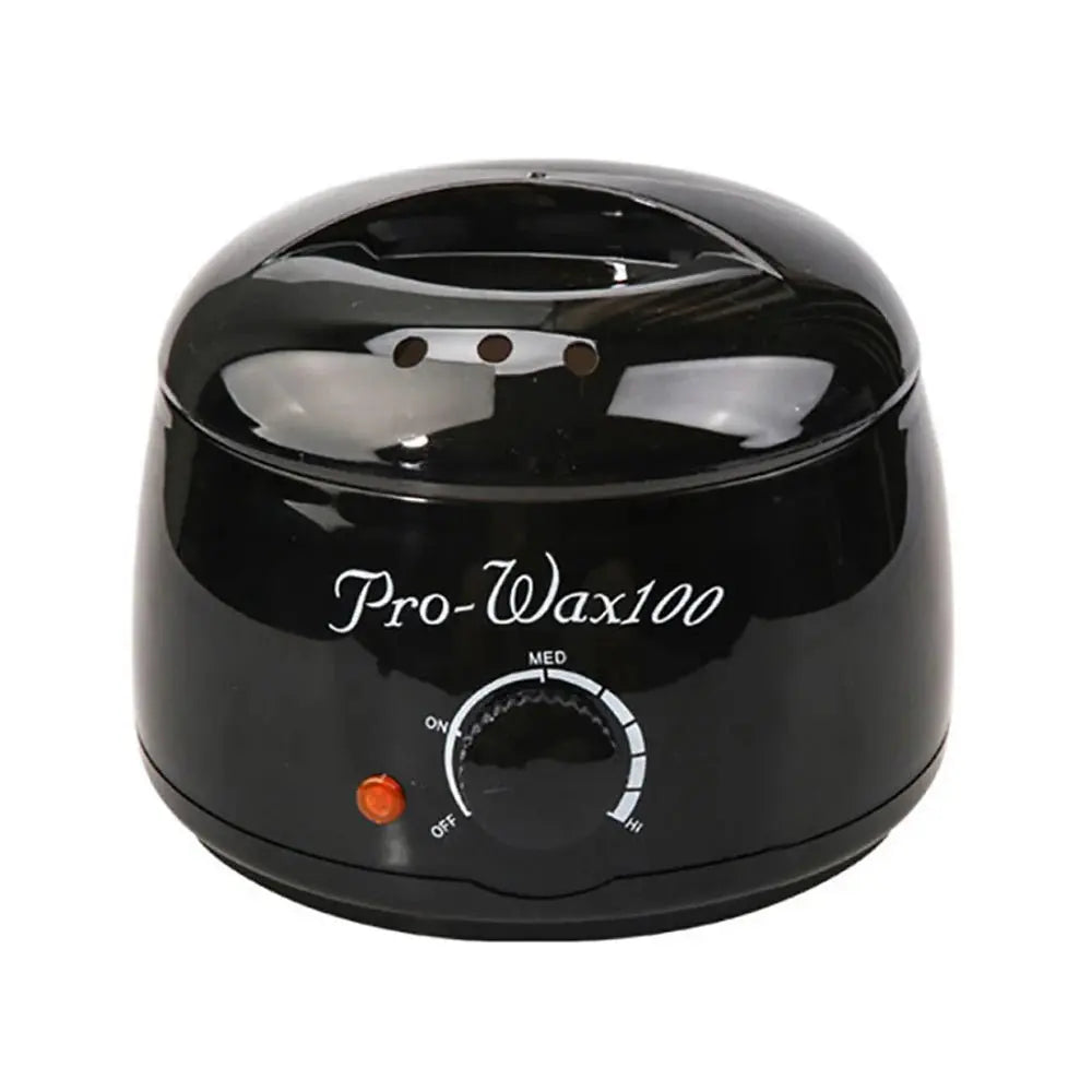 LULAA Electric Wax Warmer and Heater for Soft Paraffin for Hair Removal with Adjustable Temperature for Salon Quality for Home Black EU Plug TwinTilt Steel Pet Feeder