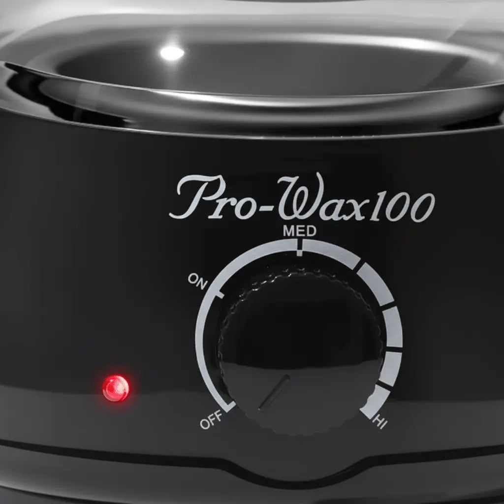 LULAA Electric Wax Warmer and Heater for Soft Paraffin for Hair Removal with Adjustable Temperature for Salon Quality for Home Black EU Plug TwinTilt Steel Pet Feeder