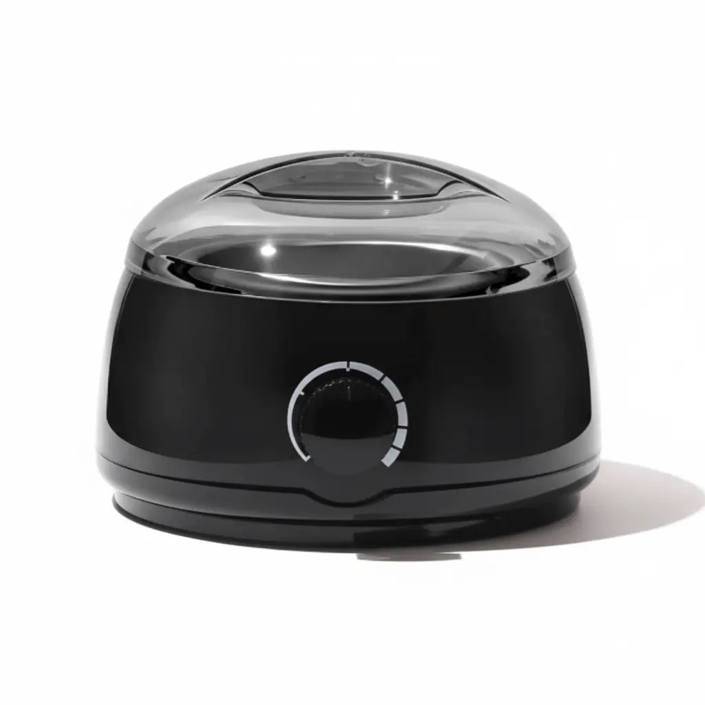 LULAA Electric Wax Warmer and Heater for Soft Paraffin for Hair Removal with Adjustable Temperature for Salon Quality for Home Black EU Plug TwinTilt Steel Pet Feeder