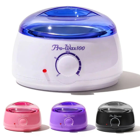 LULAA Electric Wax Warmer and Heater for Soft Paraffin for Hair Removal with Adjustable Temperature for Salon Quality for Home TwinTilt Steel Pet Feeder