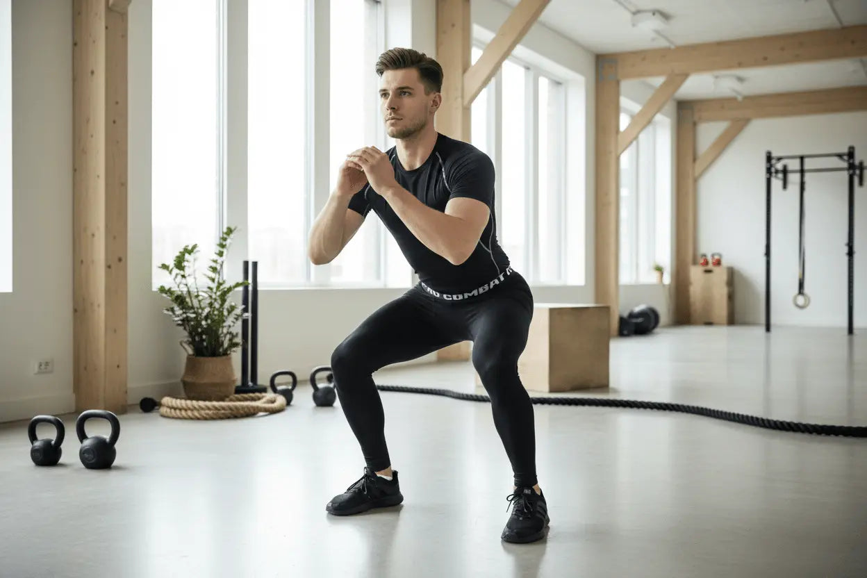 Men's 7-Piece Compression Running & Gym Fitness Set TwinTilt Steel Pet Feeder