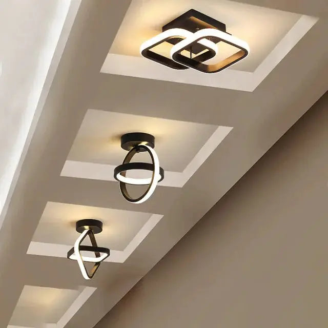 Modern LED Corridor and Entrance Ceiling Light TwinTilt Steel Pet Feeder