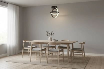 Modern LED Corridor and Entrance Ceiling Light TwinTilt Steel Pet Feeder