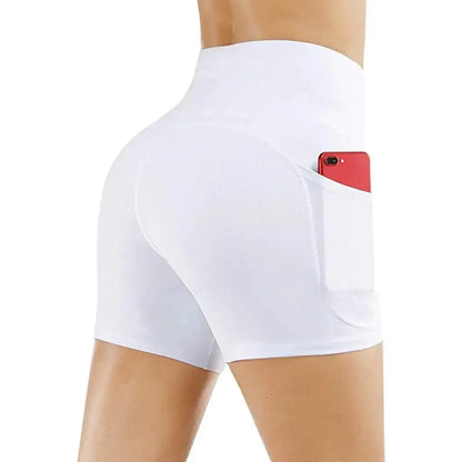 New Women's Yoga Fitness Running Shorts White S TwinTilt Steel Pet Feeder