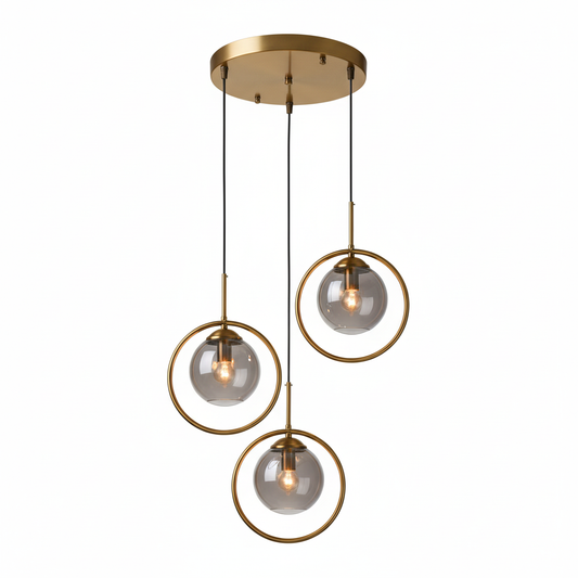 Nordic Elegance Glass Light TwinTilt Steel Pet Feeder