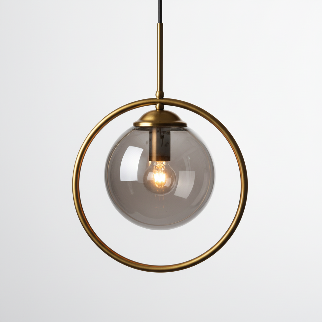 Nordic Elegance Glass Light Without light source 2002-1p (soot glass) TwinTilt Steel Pet Feeder