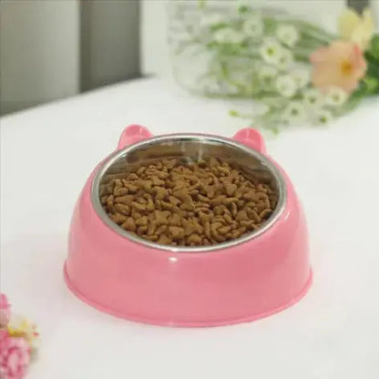 TwinTilt Steel Pet Feeder Pink n a TwinTilt Steel Pet Feeder
