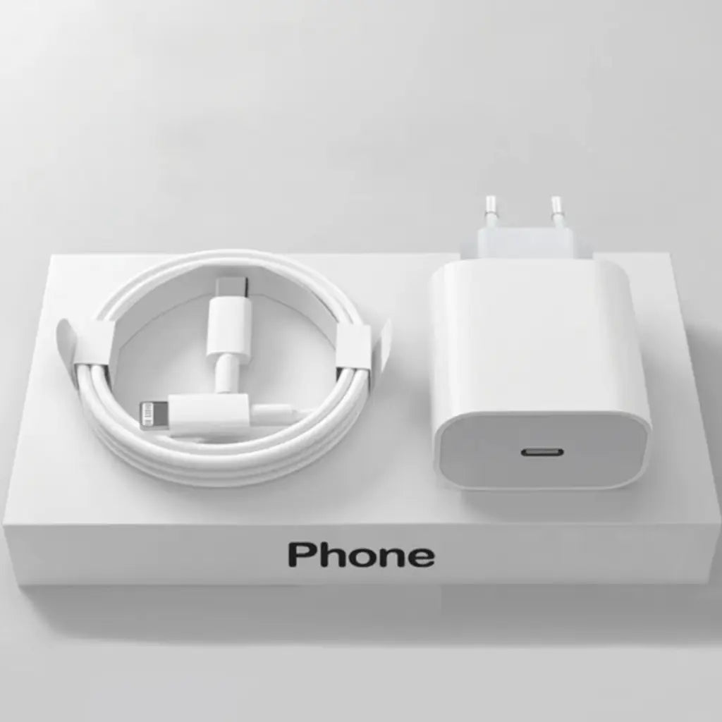 PD Charger 20W Fast Charging USB C Charger For iPhone Quick Charge Type C Phone Charger Power Adapter TwinTilt Steel Pet Feeder