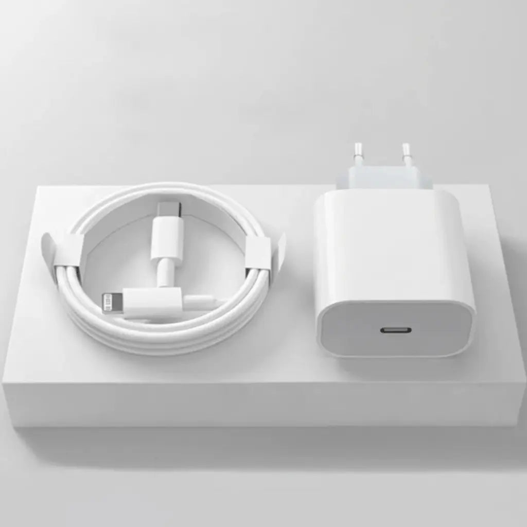 PD Charger 20W Fast Charging USB C Charger For iPhone Quick Charge Type C Phone Charger Power Adapter TwinTilt Steel Pet Feeder