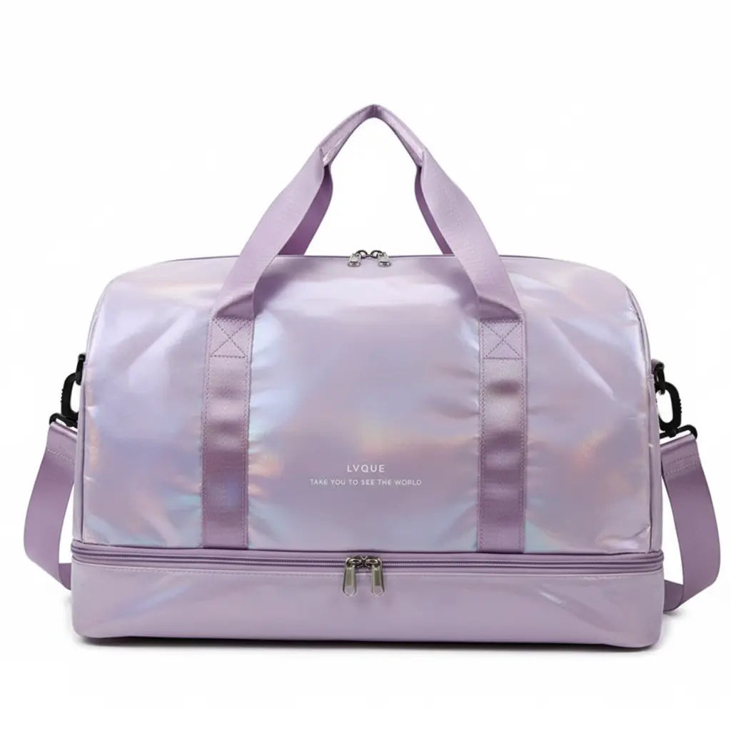 PearlFit Sports Traveler Pearlescent blue TwinTilt Steel Pet Feeder