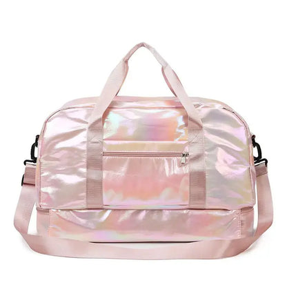 PearlFit Sports Traveler Pearlescent blue TwinTilt Steel Pet Feeder