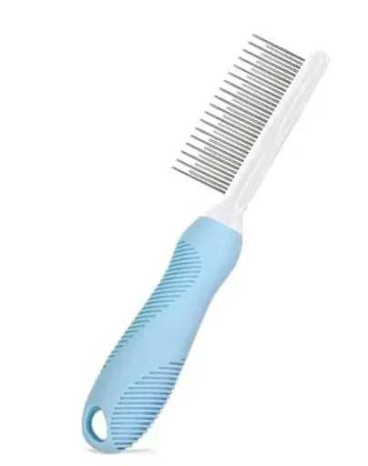 Pet Grooming Needle Comb for Cleaning Fur (Single Piece) green TwinTilt Steel Pet Feeder