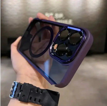 Phone Case Dark Purple IPhone 16pro TwinTilt Steel Pet Feeder