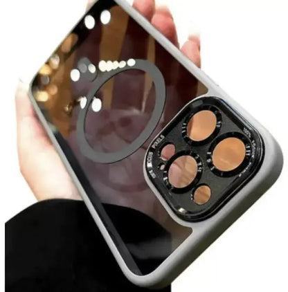 Phone Case Grey IPhone 16pro TwinTilt Steel Pet Feeder