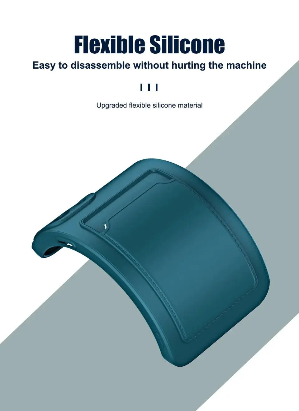 Plånboksfodral i Silikon för iPhone – Korthållare TwinTilt Steel Pet Feeder