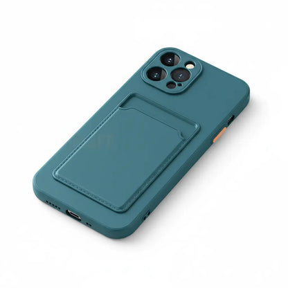 Plånboksfodral i Silikon för iPhone – Korthållare TwinTilt Steel Pet Feeder