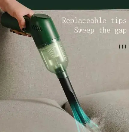 Portable Pet Hair Vacuum Cleaner Green TwinTilt Steel Pet Feeder