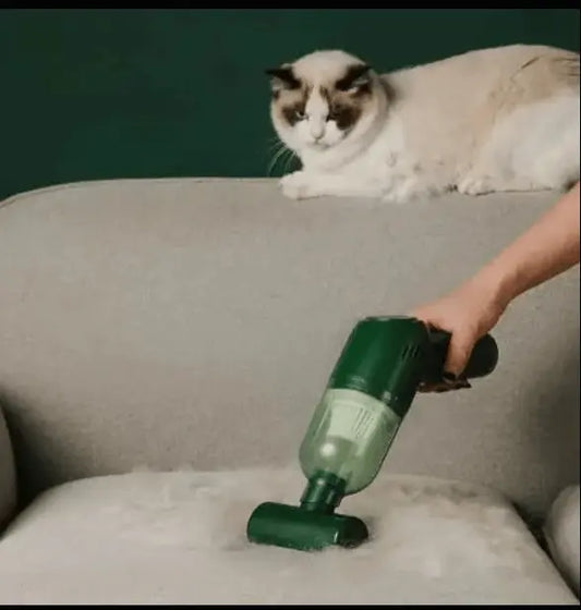 Portable Pet Hair Vacuum Cleaner TwinTilt Steel Pet Feeder