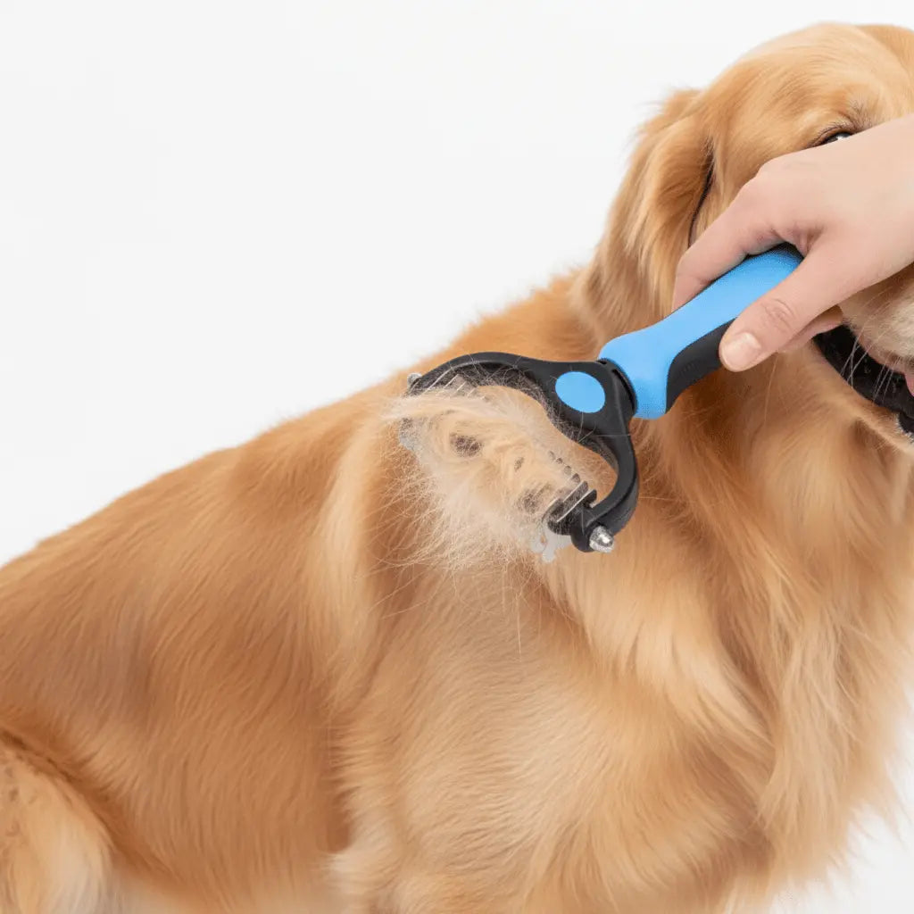 Pro Pet Dual-Brush TwinTilt Steel Pet Feeder