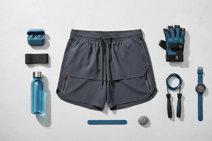 Pro Runner Sport Shorts for Men - Quick Dry (One Piece) TwinTilt Steel Pet Feeder