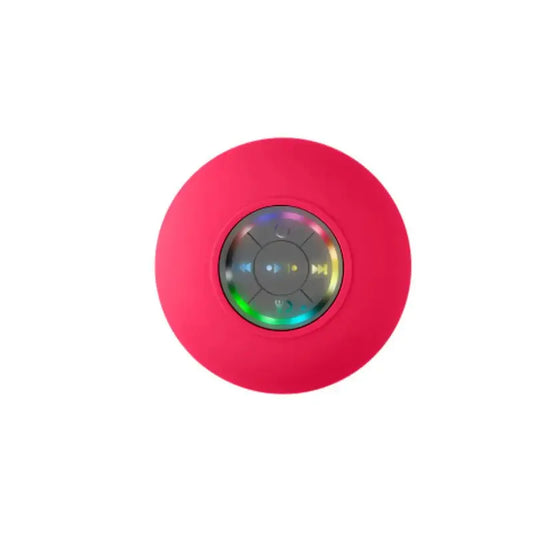 SplashTunes LED Speaker Red TwinTilt Steel Pet Feeder